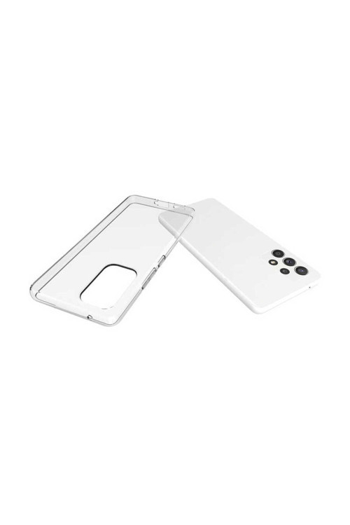 Galaxy A73 Kılıf Klfs Süper Silikon Kapak - Renksiz