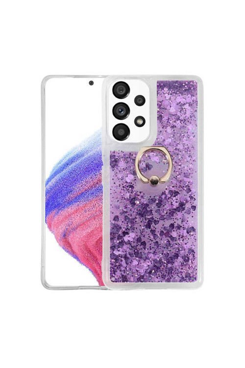 Galaxy A13 4G Kılıf Klfs Milce Kapak - Mor