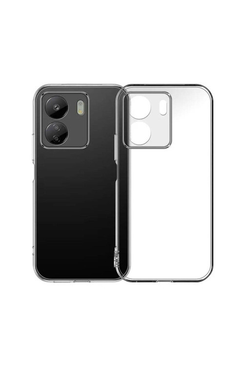 Redmi 13C Kılıf Klfs 2Mm Anti Shock Silikon - Renksiz