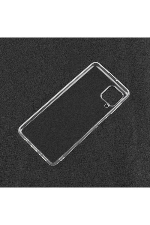 Galaxy A22 4G Kılıf Klfs Süper Silikon Kapak - Renksiz