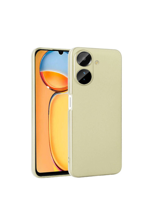 Redmi 13C Kılıf Klfs Premier Silikon Kapak - Gold