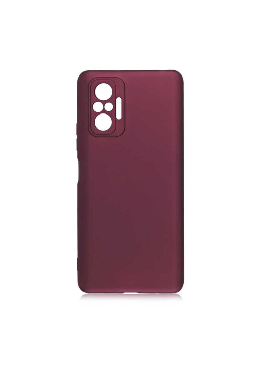 Redmi Note 10 Pro Kılıf Klfs Premier Silikon Kapak - Mürdüm