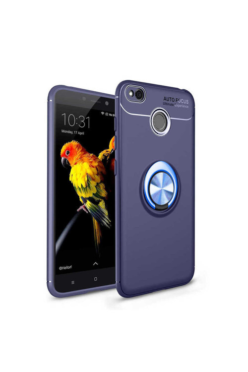 Redmi 4X Kılıf Klfs Ravel Silikon Kapak - Mavi