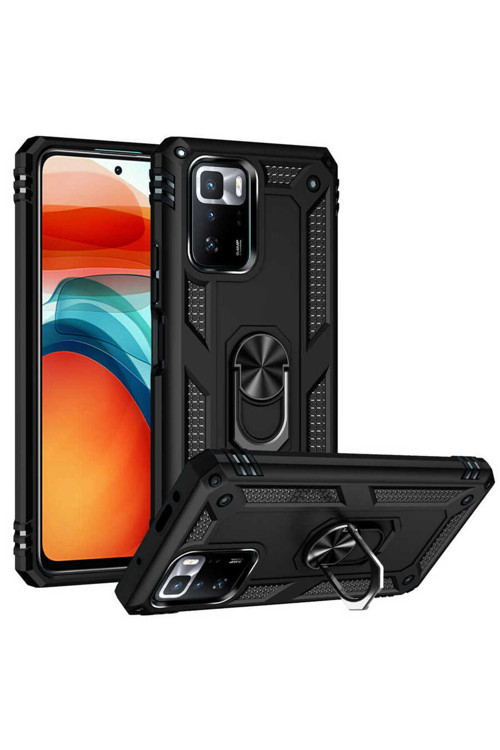 Poco X3 Gt Kılıf Klfs Vega Kapak - Siyah