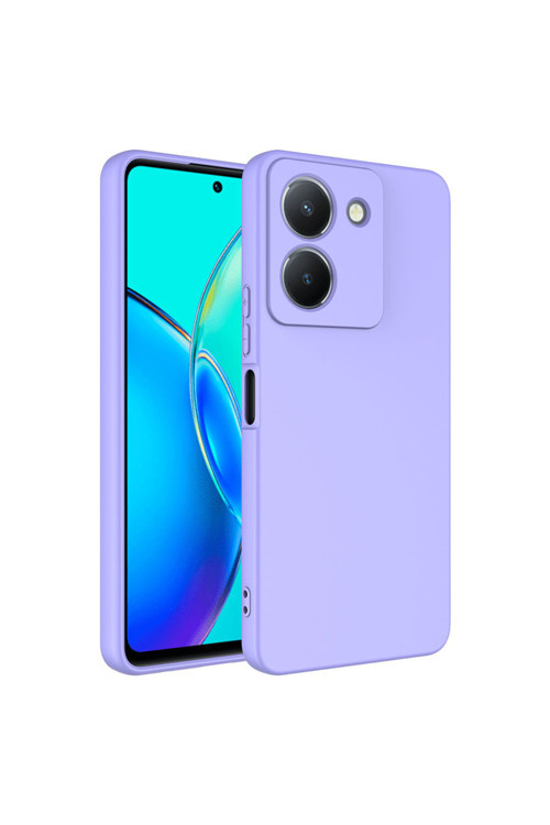 Vivo Y36 4G Kılıf Klfs Mara Lansman Kapak - Lila