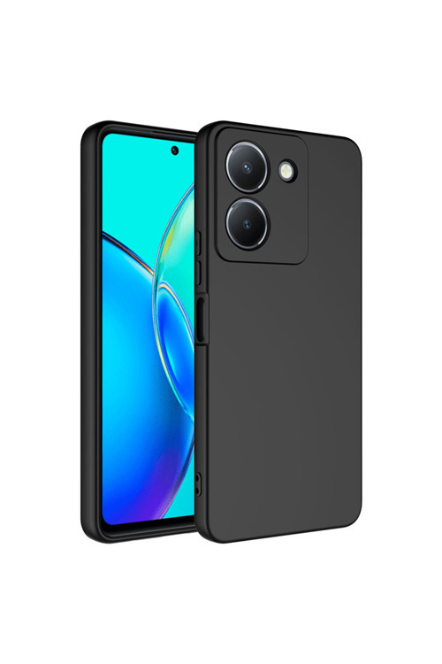 Vivo Y36 4G Kılıf Klfs Mara Lansman Kapak - Siyah