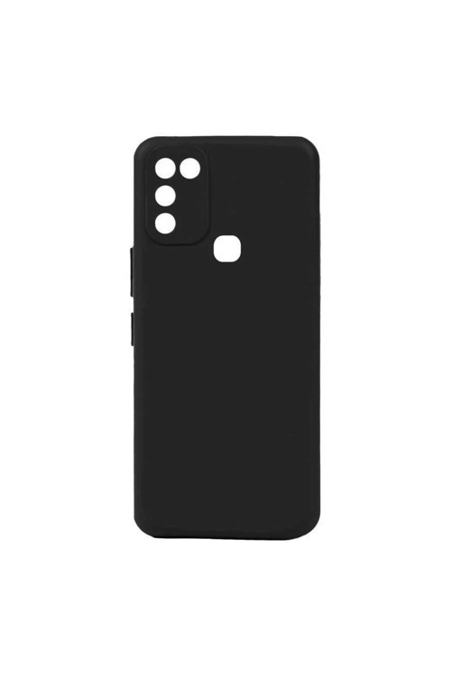Infinix Hot 11 Play Kılıf Esnek Mat Korumalı Silikon Kapak