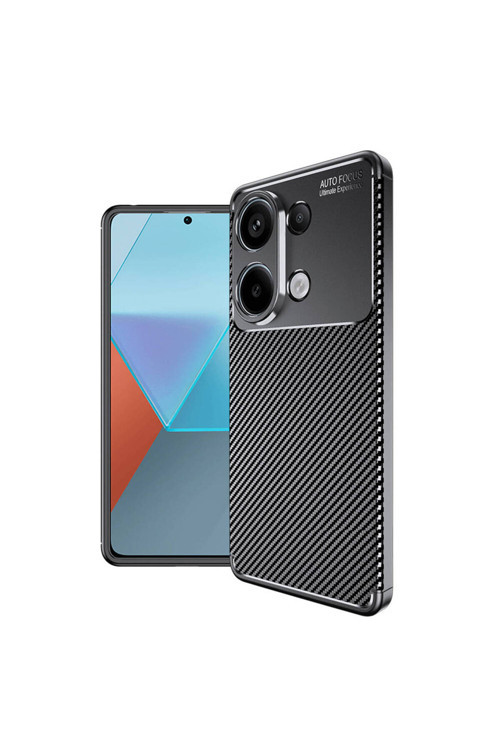 Redmi Note 13 Pro 4G Kılıf Klfs Negro Silikon Kapak - Siyah