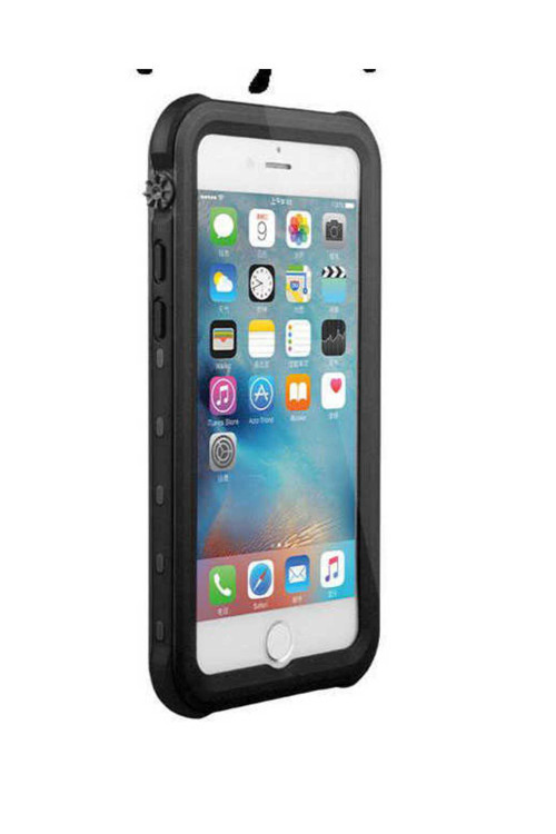 İphone Se 2022 Uyumlu Klfs 1-1 Su Geçirmez Kılıf-Siyah