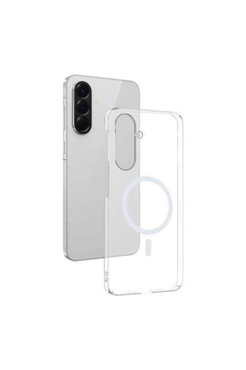 Galaxy A56 Kamera Korumalı Magsafe Şarj Özellikli Sararmaz Şeffaf Klfs London Kapak