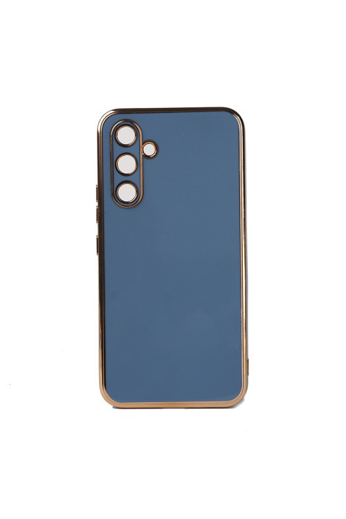 Galaxy M14 Kılıf Klfs Bark Kapak - Mavi Açık