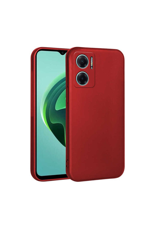Redmi Note 11E Kılıf Klfs Premier Silikon Kapak - Kırmızı