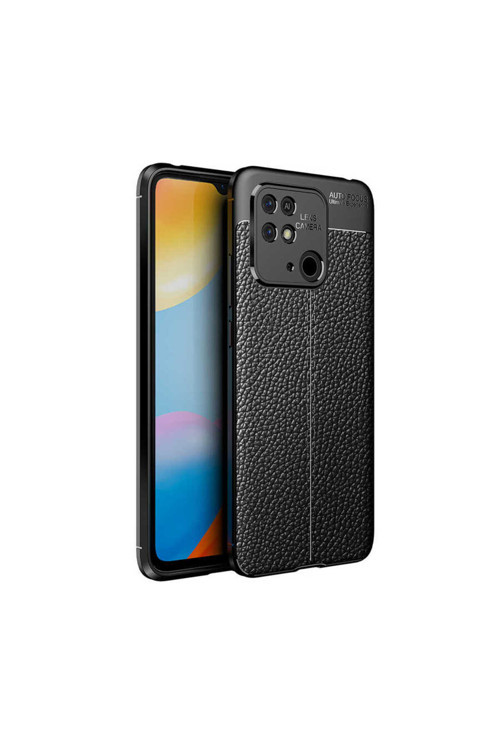 Redmi 10C Kılıf Klfs Niss Silikon Kapak - Siyah