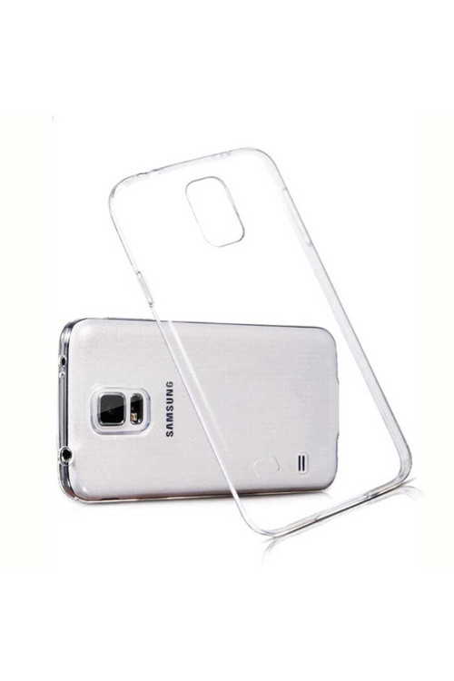 Galaxy S5 İ9600 Kılıf Klfs Süper Silikon Kapak - Renksiz
