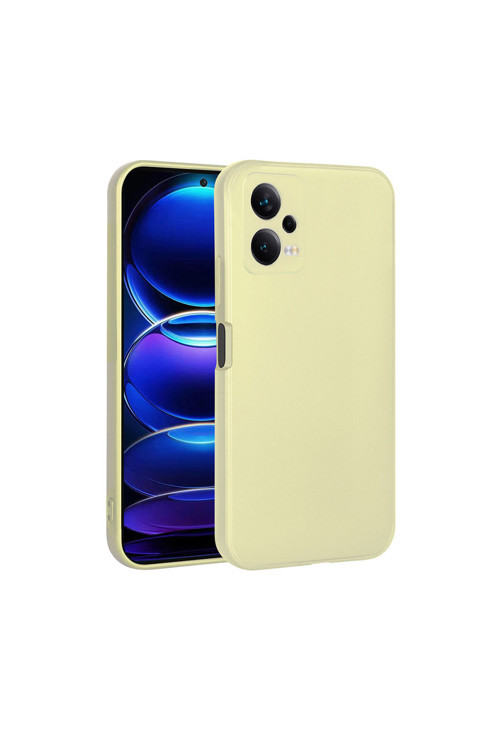Redmi Note 12 5G Kılıf Klfs Premier Silikon Kapak - Gold