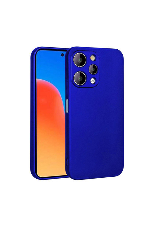 Redmi 12 Kılıf Klfs Premier Silikon Kapak - Saks Mavi