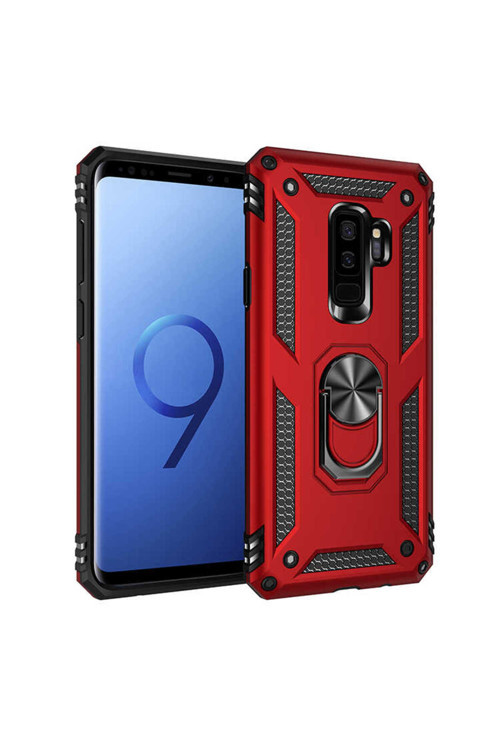 Galaxy S9 Plus Kılıf Klfs Vega Kapak - Kırmızı
