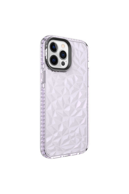 İphone 13 Pro Max Uyumlu Klfs Buzz Kılıf-Mor