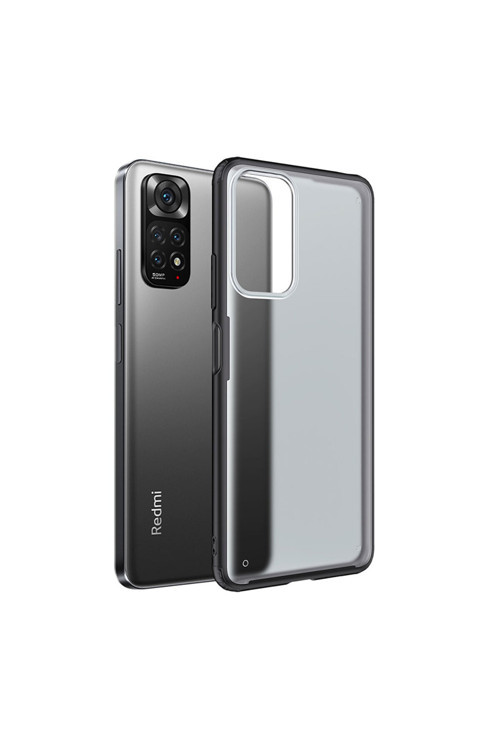 Redmi Note 11S Global Kılıf Klfs Volks Kapak - Siyah