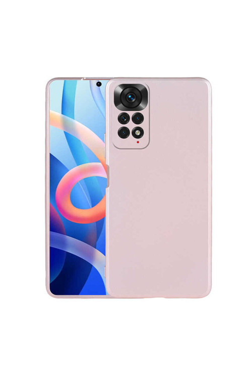 Redmi Note 11S Global Kılıf Klfs Premier Silikon Kapak - Rose Gold