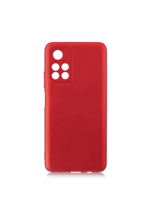 Poco M4 Pro 5G Kılıf Klfs Premier Silikon Kapak - Kırmızı