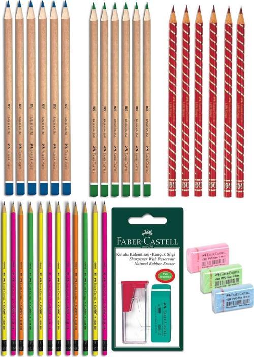Faber-Castell Başlık Set Candy Silgili