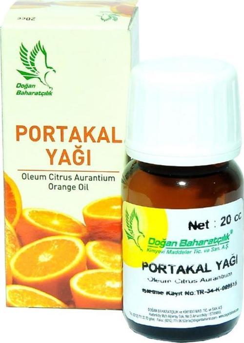 Baharatçılık Portakal Yağı 20cc Oleum Citrus Aurantium