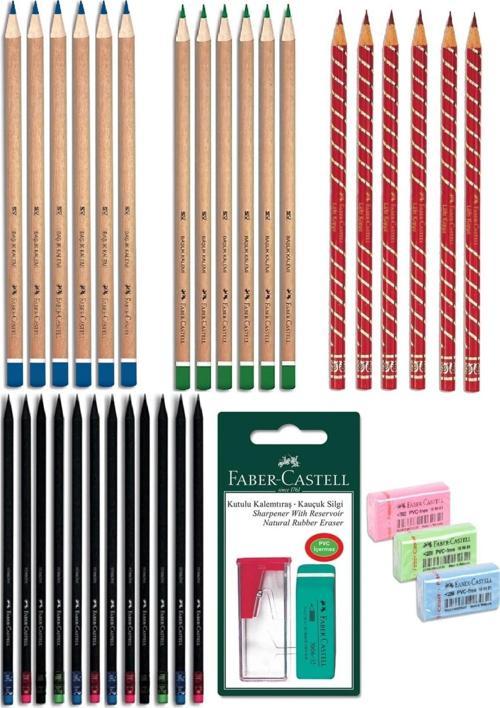 Faber-Castell Başlık Set Siyah Lata