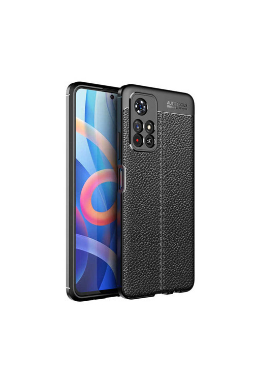 Poco M4 Pro 5G Kılıf Klfs Niss Silikon Kapak - Siyah