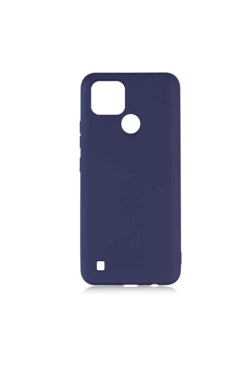 Realme C21 Kılıf Klfs Premier Silikon Kapak - Lacivert