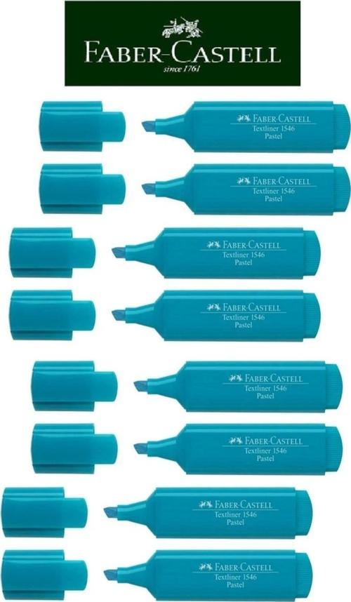 Faber-Castell Fosforlu Kalem Pastel Renkler 8'li Gül Rengi