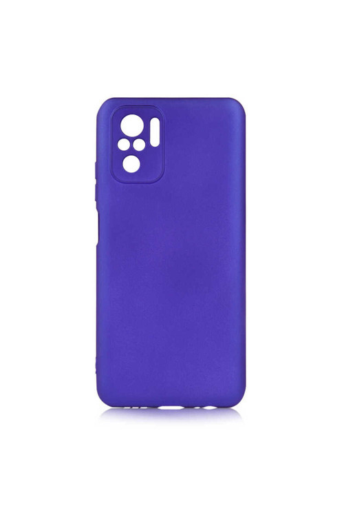 Redmi Note 10 Kılıf Klfs Premier Silikon Kapak - Saks Mavi
