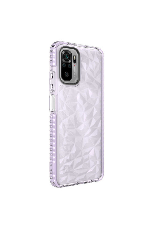 Redmi Note 10 Kılıf Klfs Buzz Kapak - Mor