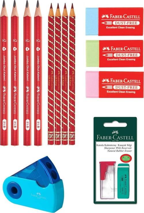 Faber-Castell Jumbo Mavi Başlangıç Set