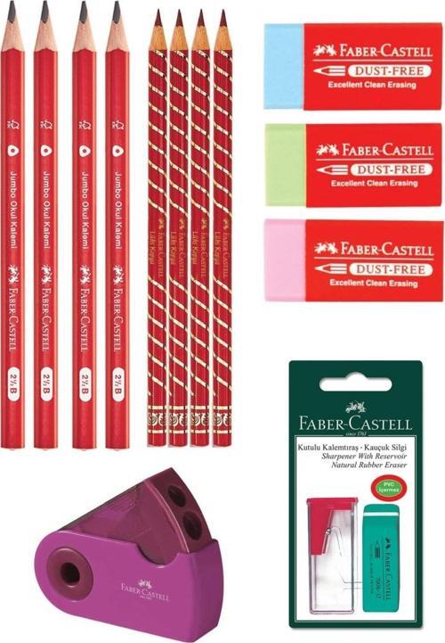 Faber-Castell Jumbo Pembe Başlangıç Set
