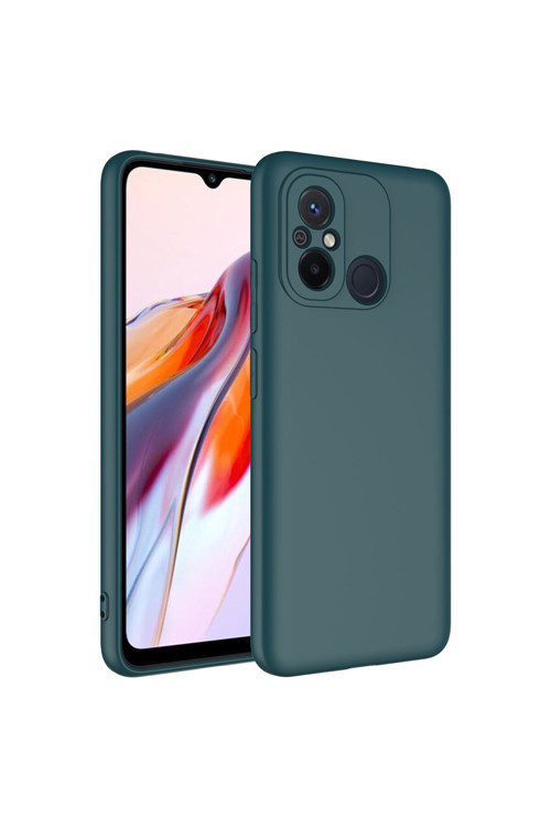 Redmi 12C Kılıf Klfs Mara Lansman Kapak - Koyu Yeşil