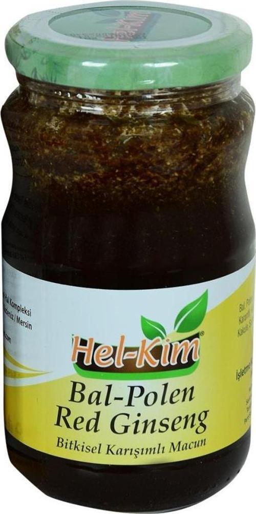 Bal Polen Red Ginsengli Bitkisel Karışımlı Macunu 450 Gr