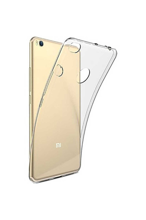 Mi Max 2 Kılıf Klfs Süper Silikon Kapak - Renksiz