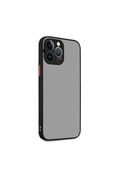 İphone 13 Pro Uyumlu Klfs Hux Kılıf-Siyah