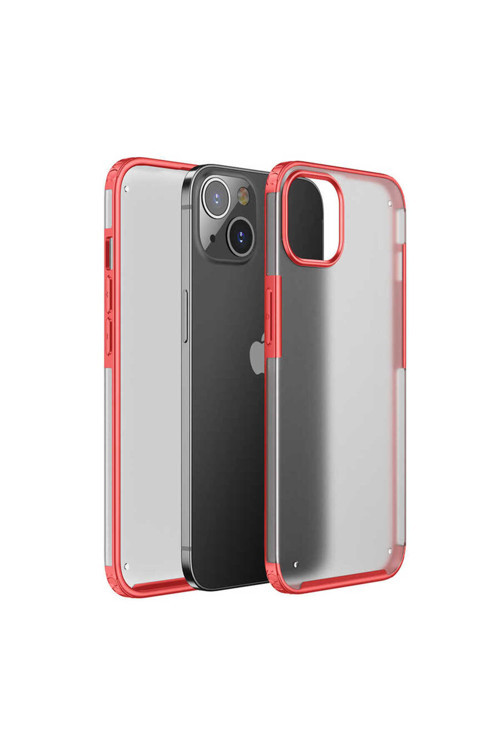 İphone 13 Mini Uyumlu Klfs Volks Kılıf-Kırmızı