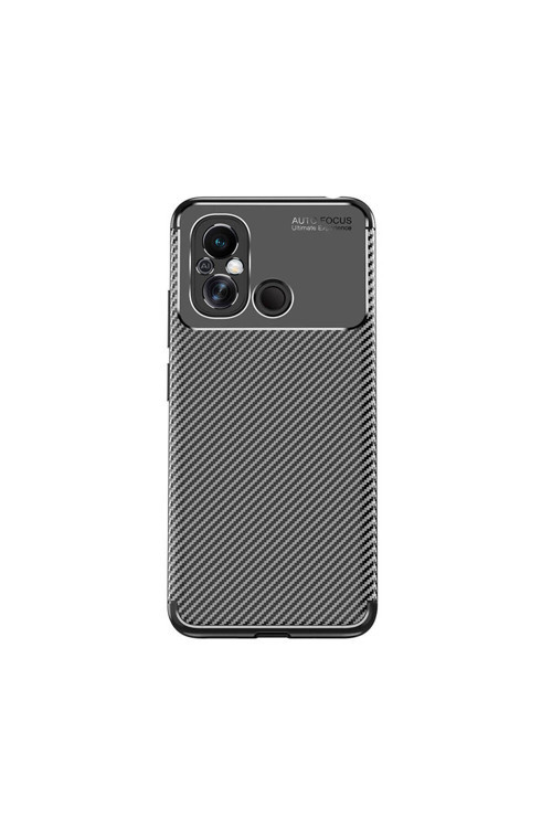 Redmi 12C Kılıf Klfs Negro Silikon Kapak - Siyah
