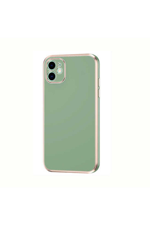 İphone 12 Uyumlu Klfs Bark Kılıf-Açık Yeşil
