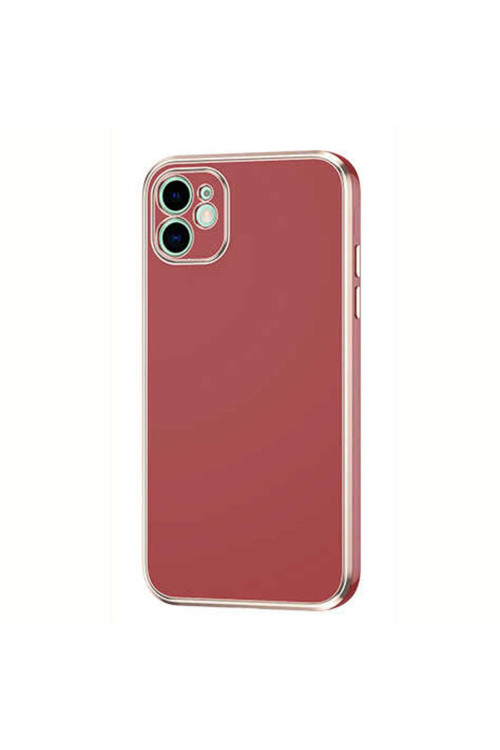 İphone 12 Uyumlu Klfs Bark Kılıf-Kahverengi