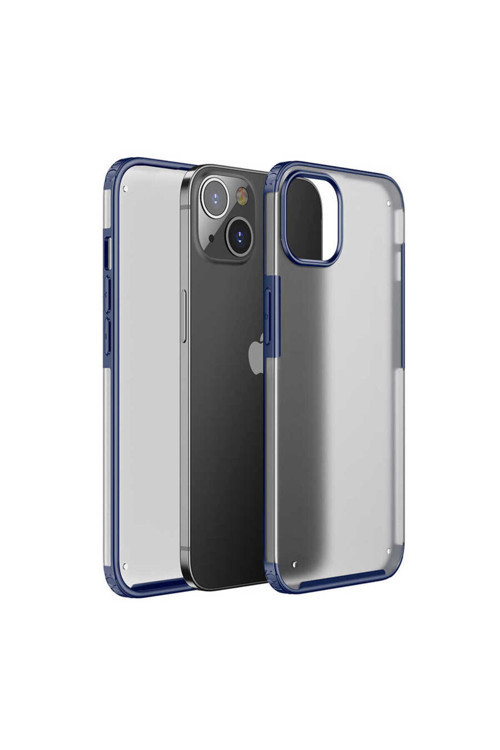 İphone 13 Mini Uyumlu Klfs Volks Kılıf-Lacivert