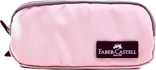 Faber-Castell King Çift Bölmeli Kalemlik 23-2 Pudra Pembe