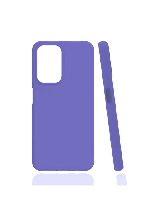 Infinix Note 8 Kılıf Biye Esnek Mat Silikon Kamera Korumalı