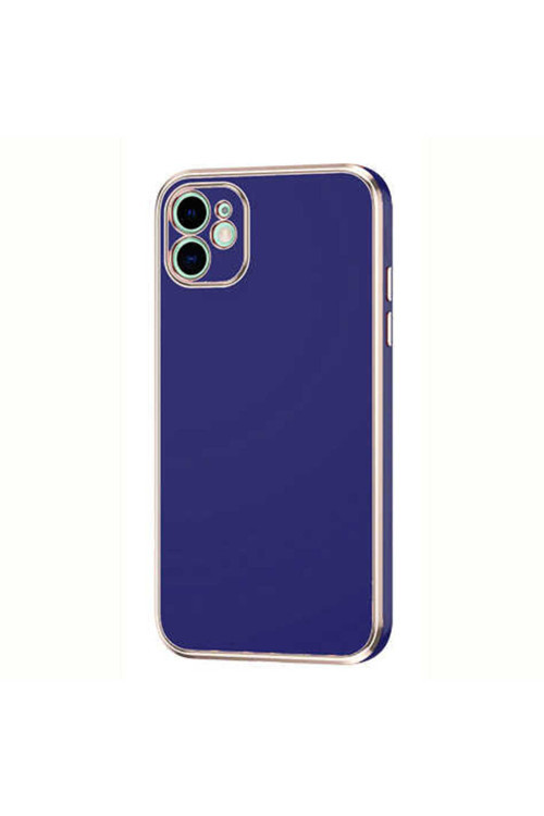 İphone 12 Uyumlu Klfs Bark Kılıf-Lacivert
