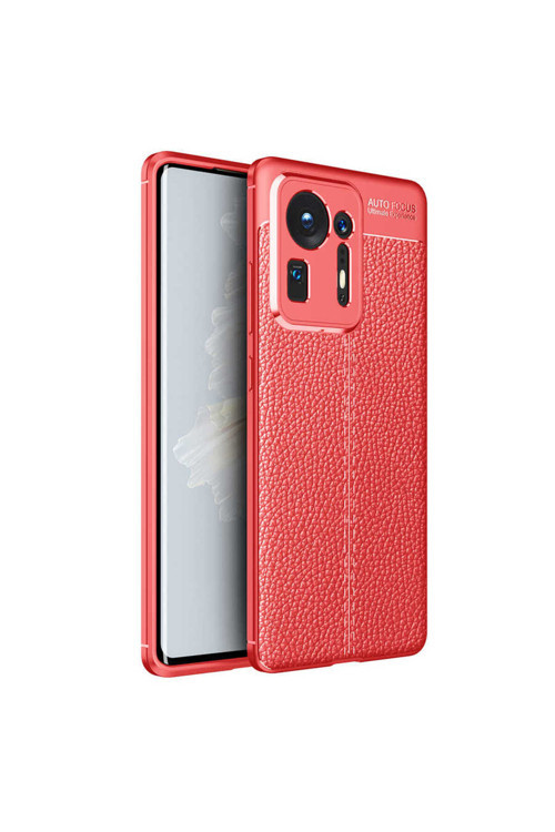 Mi Mix 4 Kılıf Klfs Niss Silikon Kapak - Kırmızı