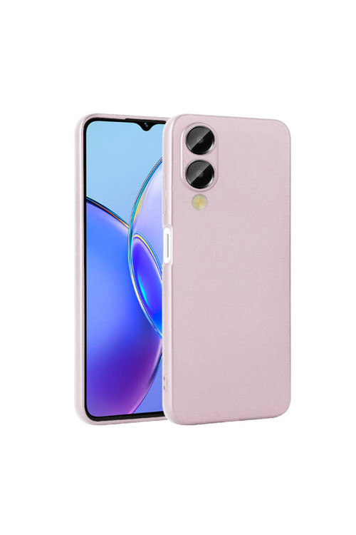 Vivo Y17S Kılıf Klfs Premier Silikon Kapak - Rose Gold