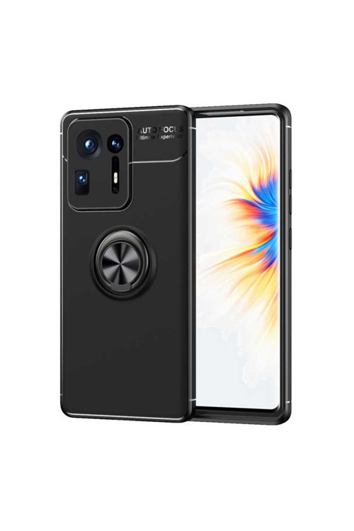 Mi Mix 4 Kılıf Klfs Ravel Silikon Kapak - Siyah